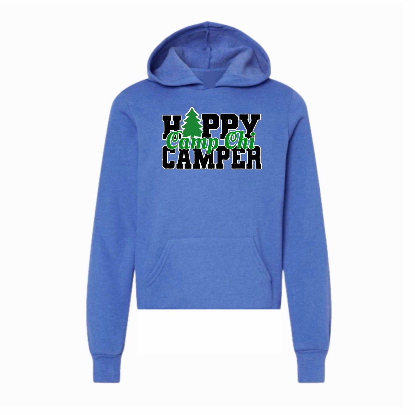 Camp Chi happy camper hoodie