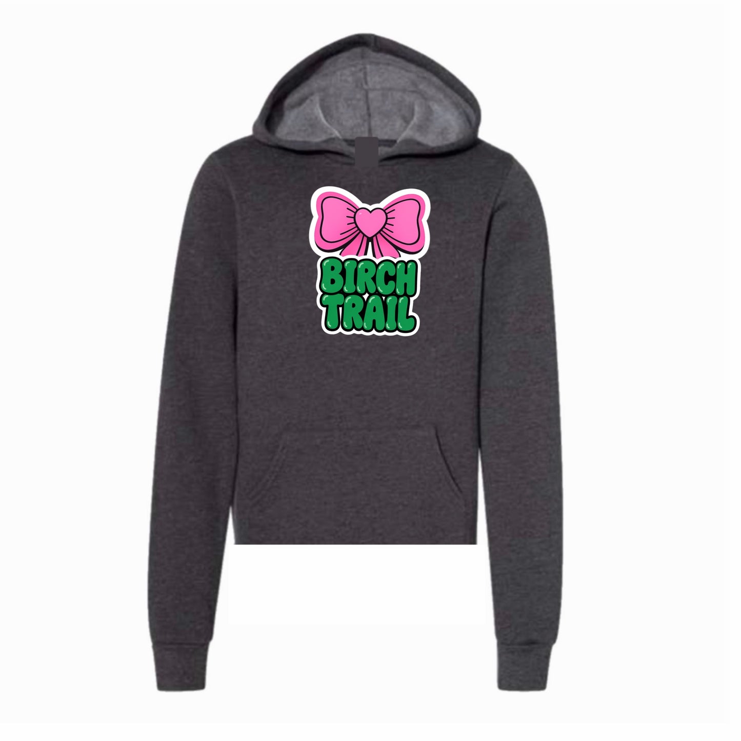 Birch Trail bow hoodie