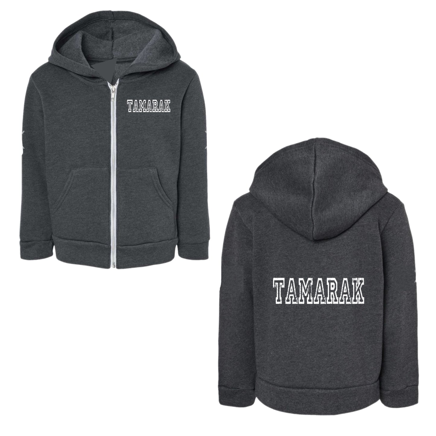 Tamarak boys varsity zip hoodie