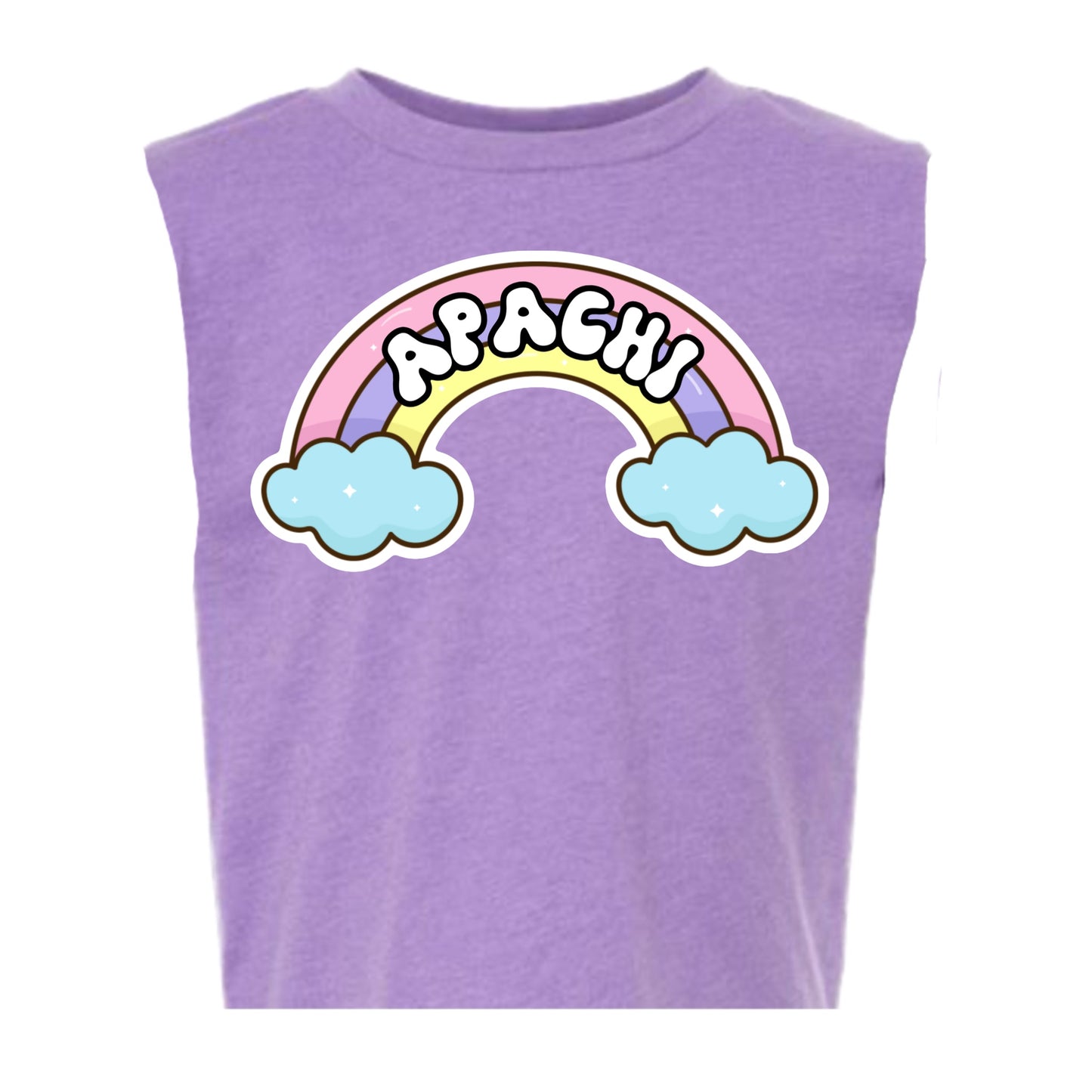 Girls Apachi rainbow tank