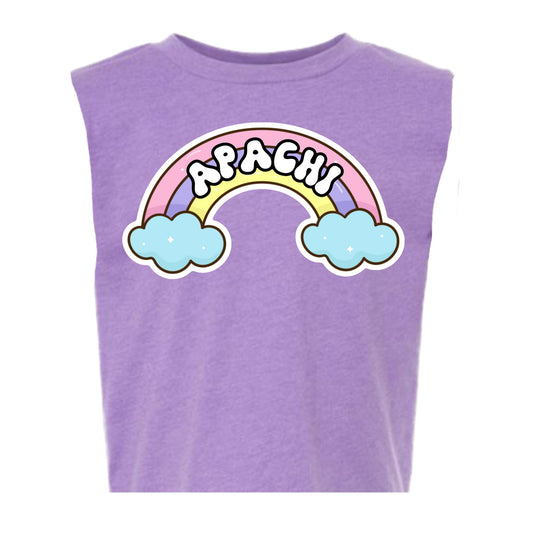 Girls Apachi rainbow tank