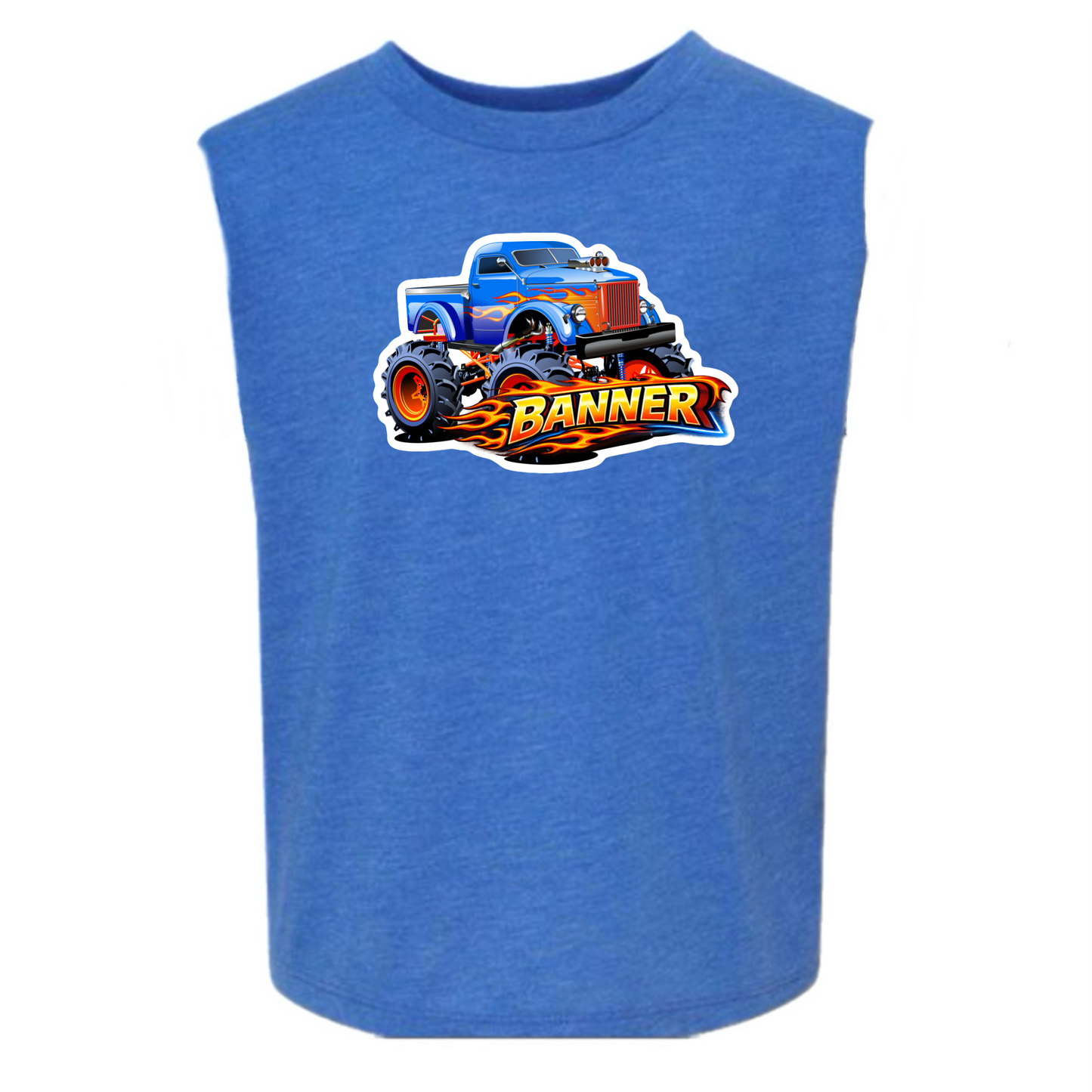 Banner boys monster truck tank