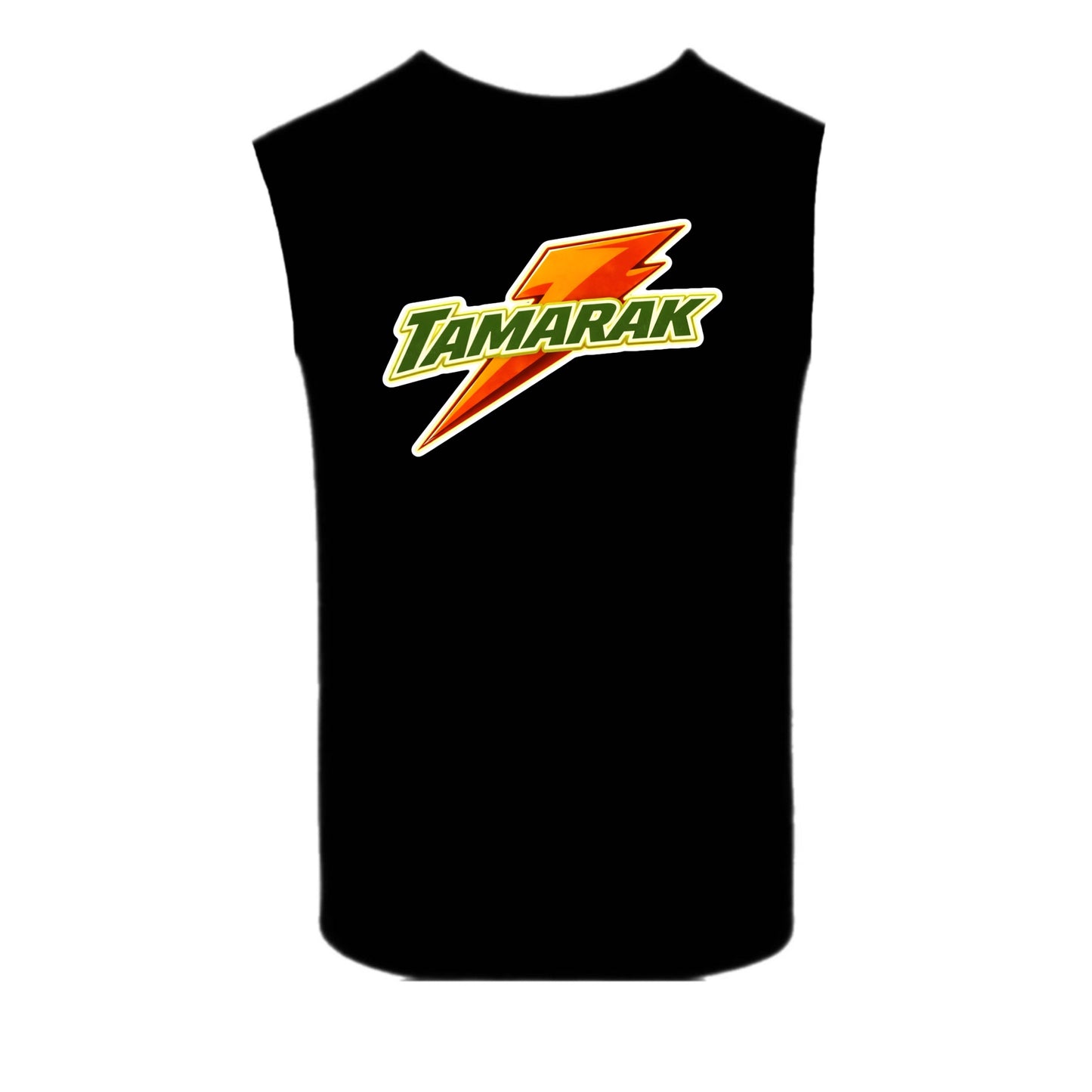 Tamarak boys orange bolt tank