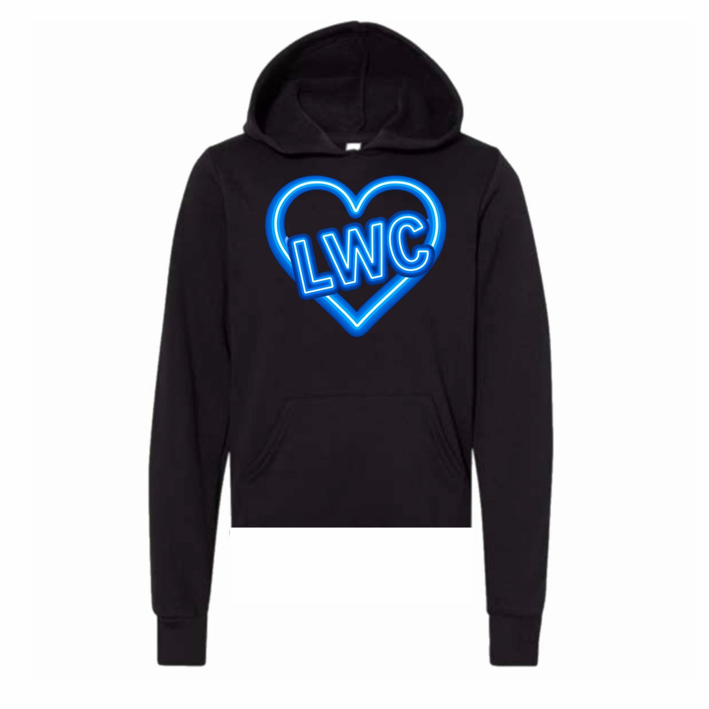 Lake of the Woods neon sign hoodie