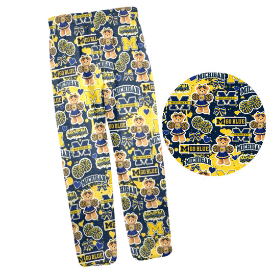 GIRLS  Michigan fleece pants