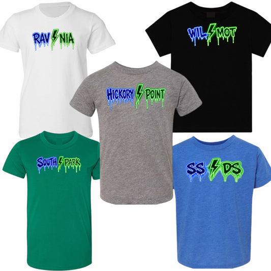 Boys neon sign tee