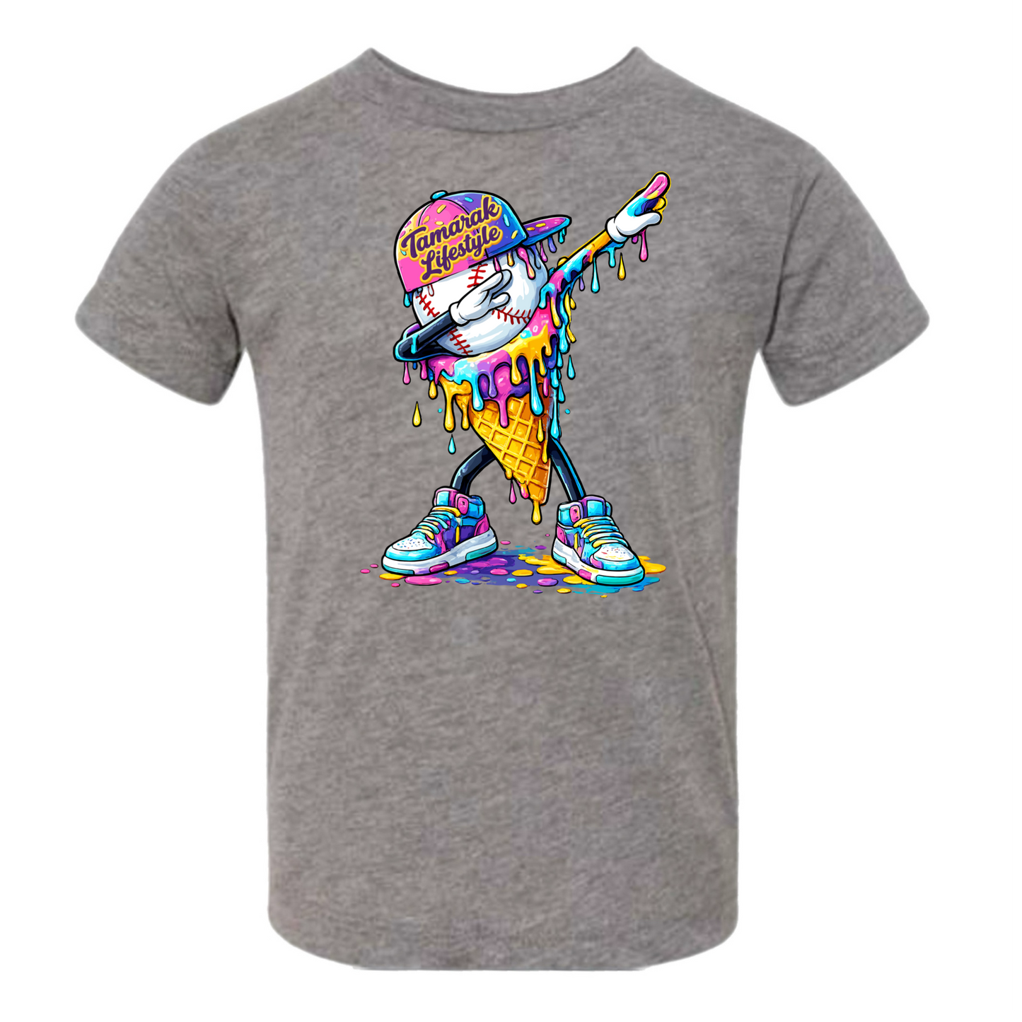 Tamarak boys drippy ice cream tee