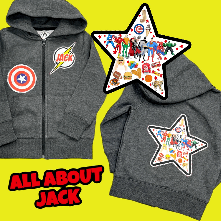 Boys "All About Me" hoodie