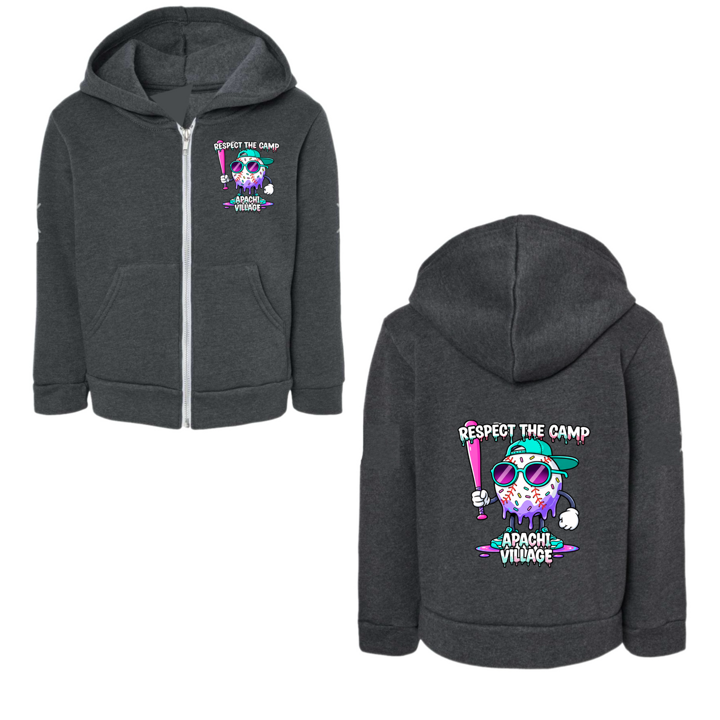 Boys Apachi/ Apachi Village “Respect the Camp” Hoodie