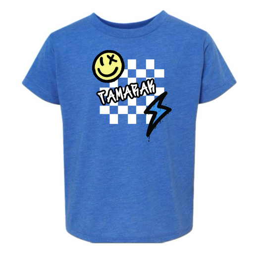 Tamarak boys checkered tee