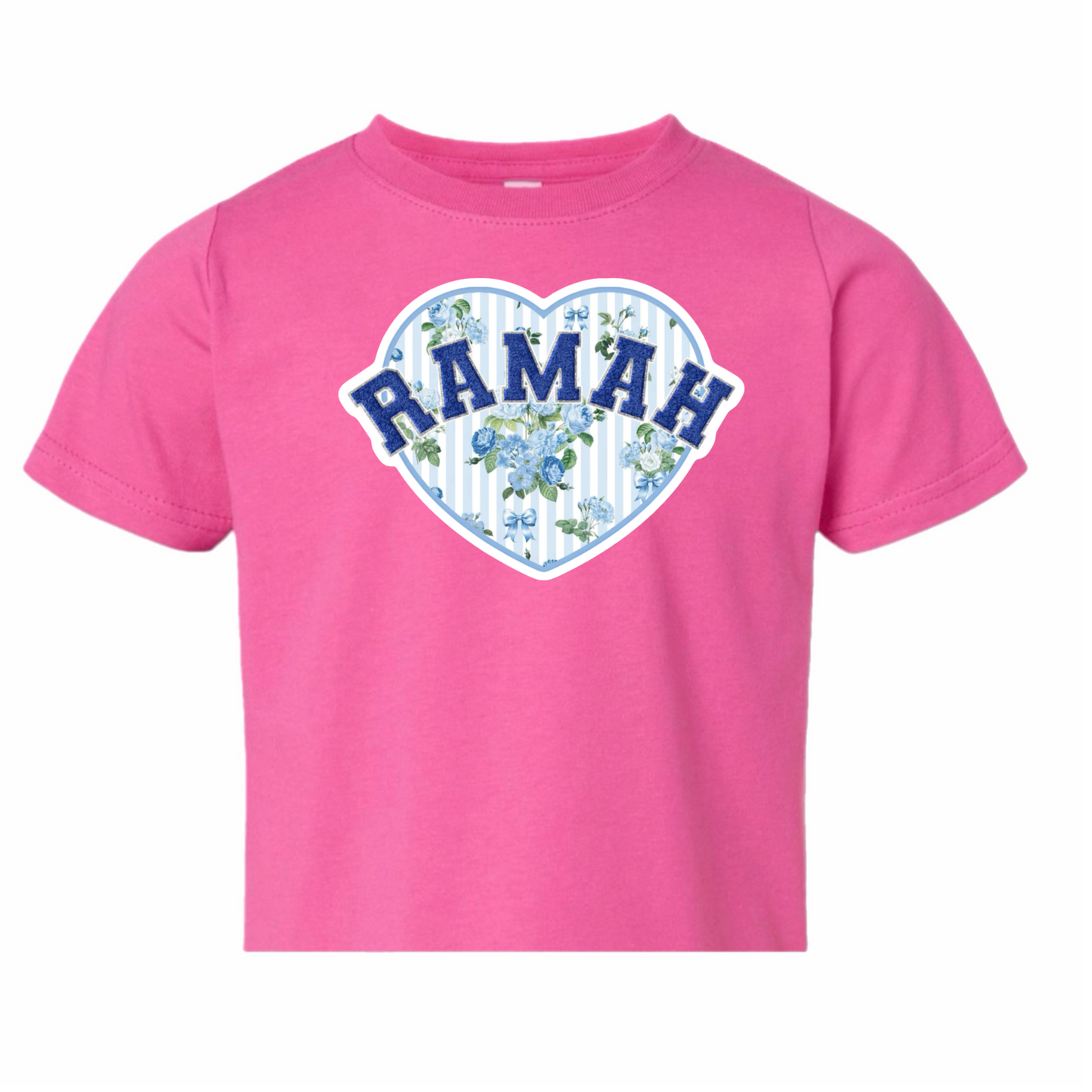 Ramah floral heart tee