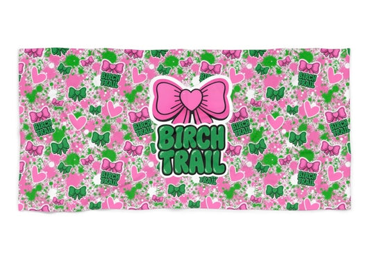 Birch Trail bow towel