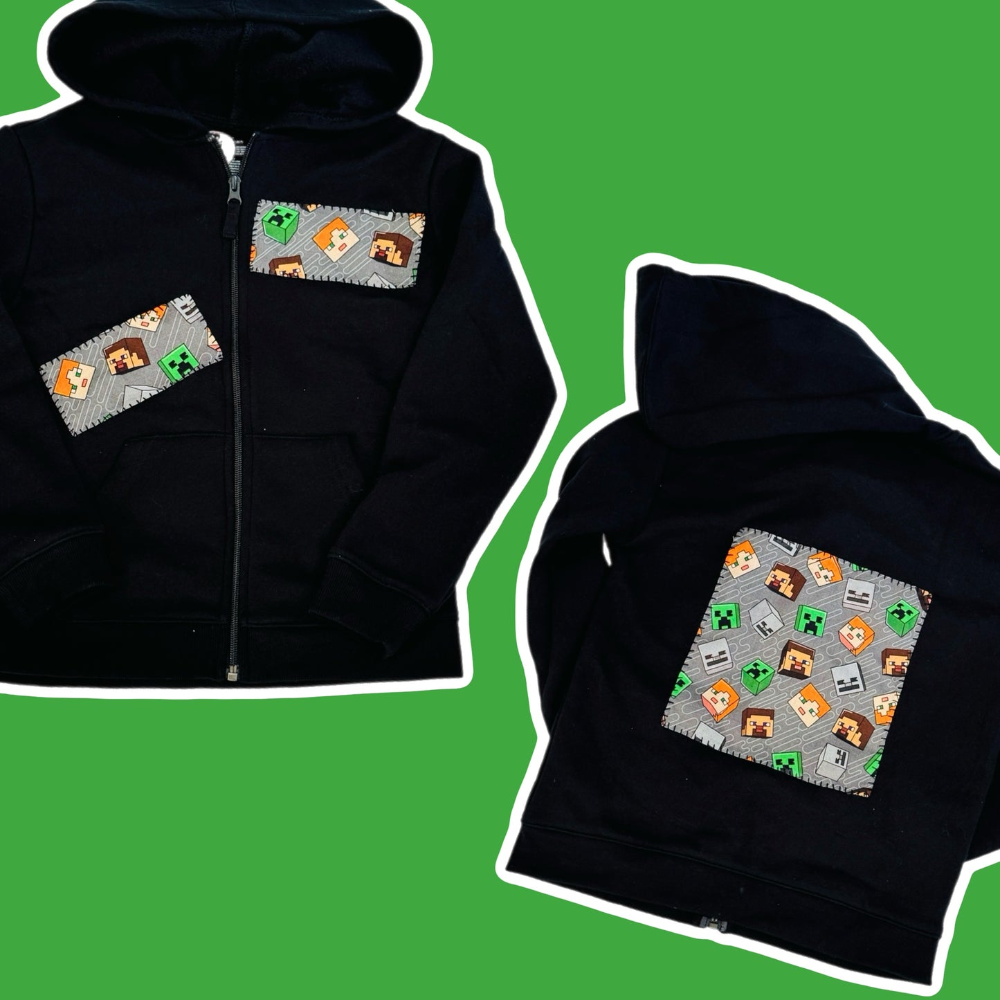 Video game zip hoodie