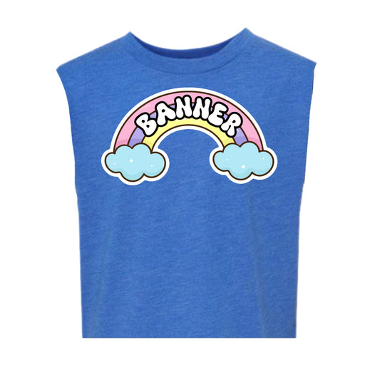 Banner Girls rainbow tank