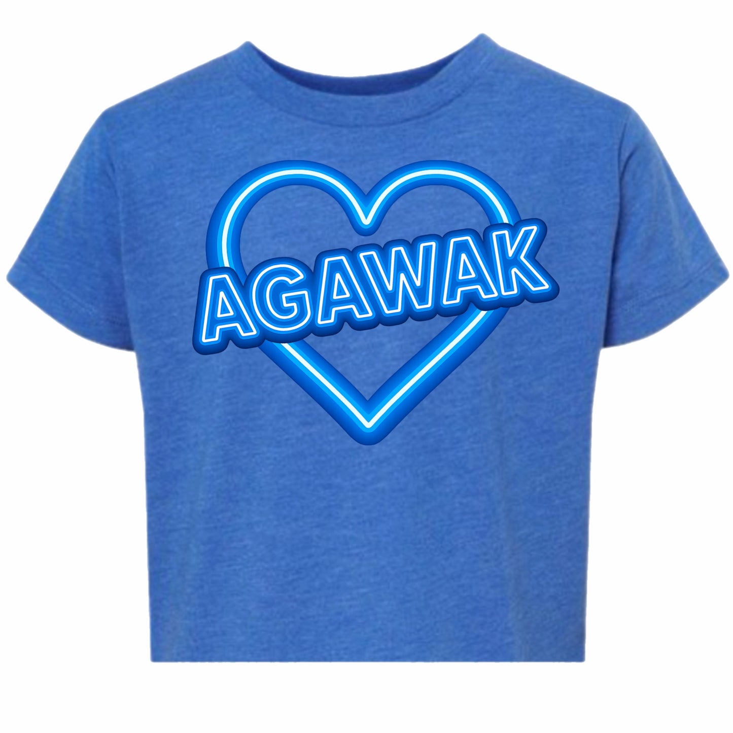 Agawak neon sign tee