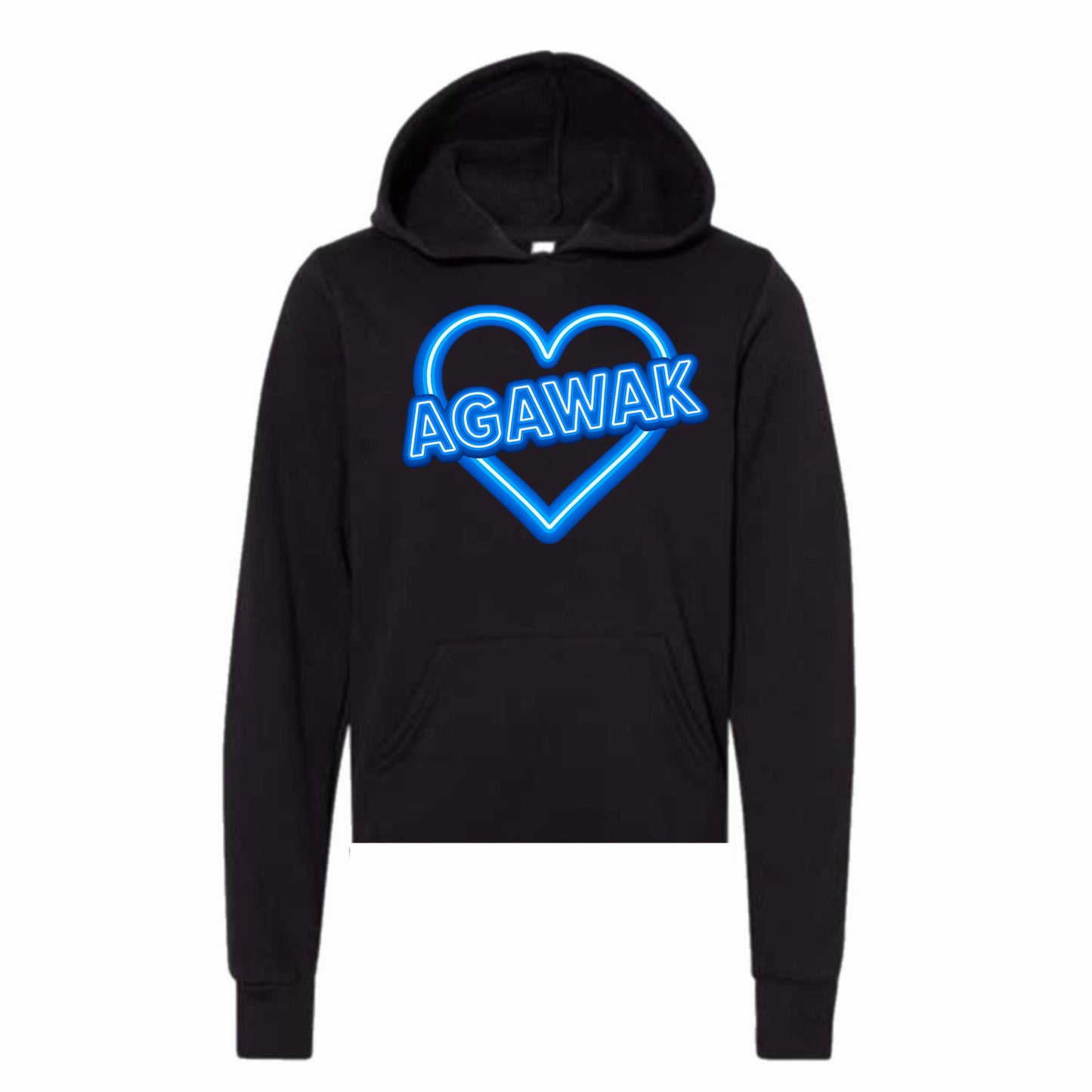 Agawak neon sign hoodie