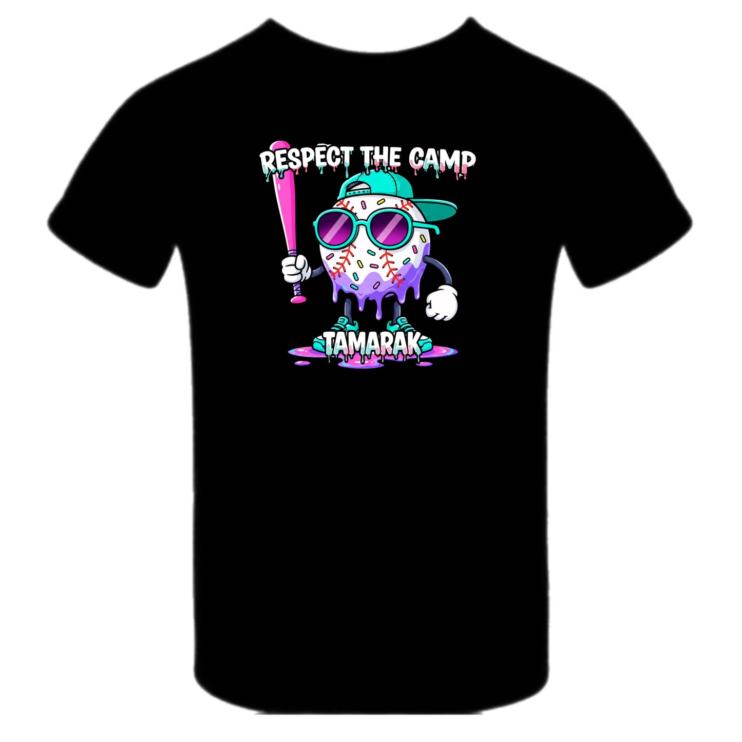 Tamarak boys “respect the camp” tee