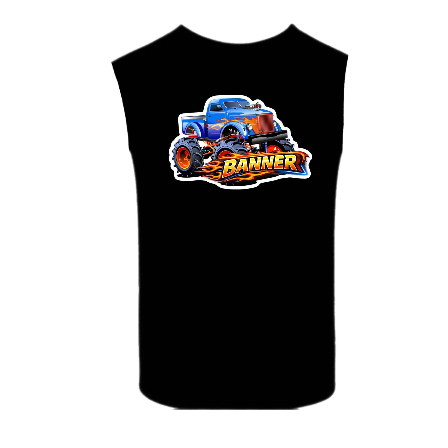 Banner boys monster truck tank