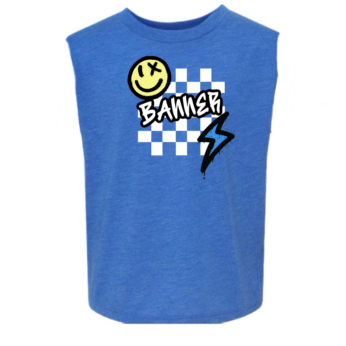Banner boys checkered tank