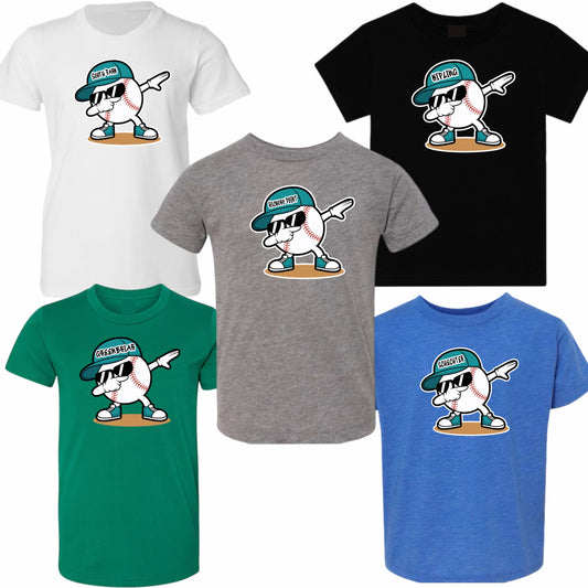 Boys baseball tee