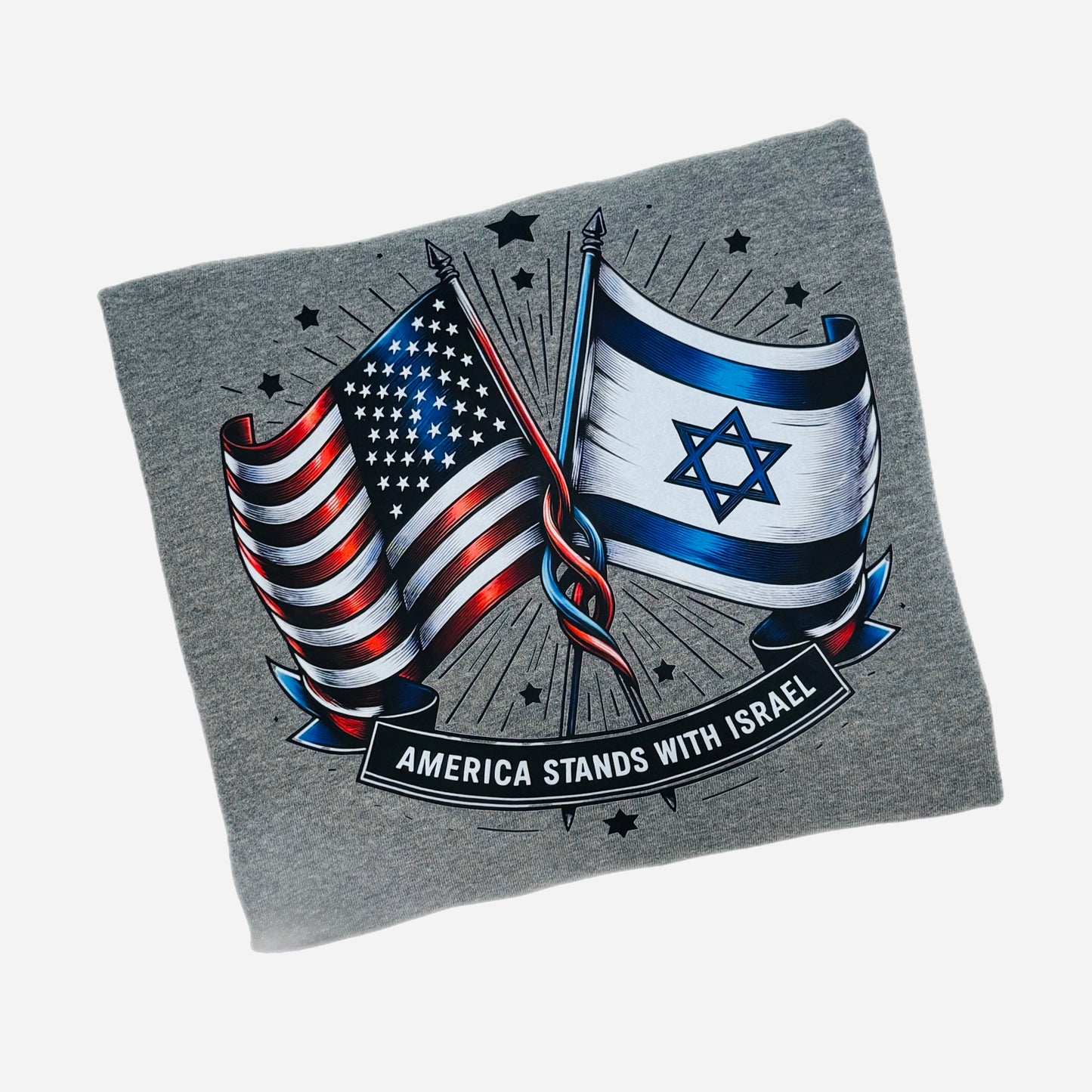 Israel and America hoodie- unisex