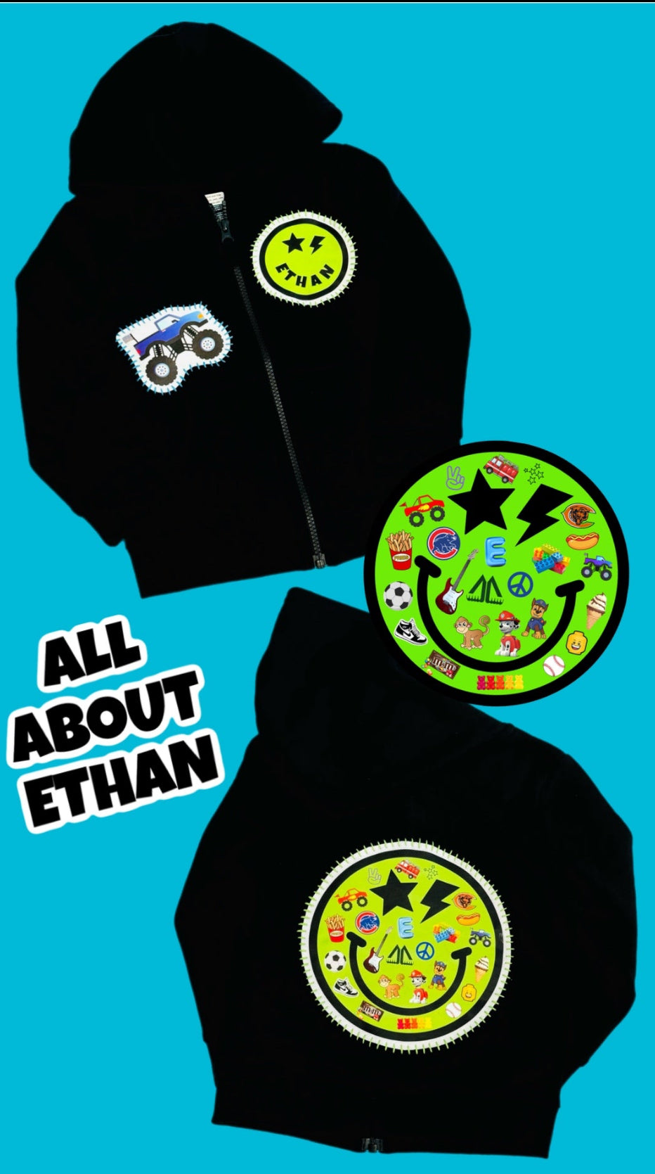 Boys ALL ABOUT ME hoodie