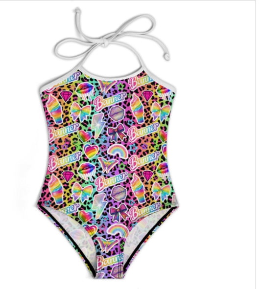 BANNER little girls swim suit