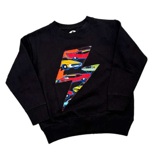 Race car sweatshirt