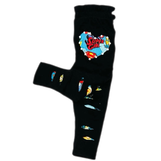 Superhero girl’s leggings