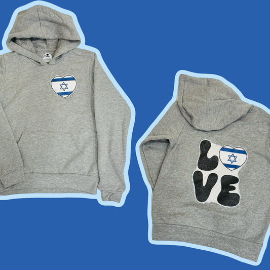 Israel LOVE hoodie Women’s and Girls