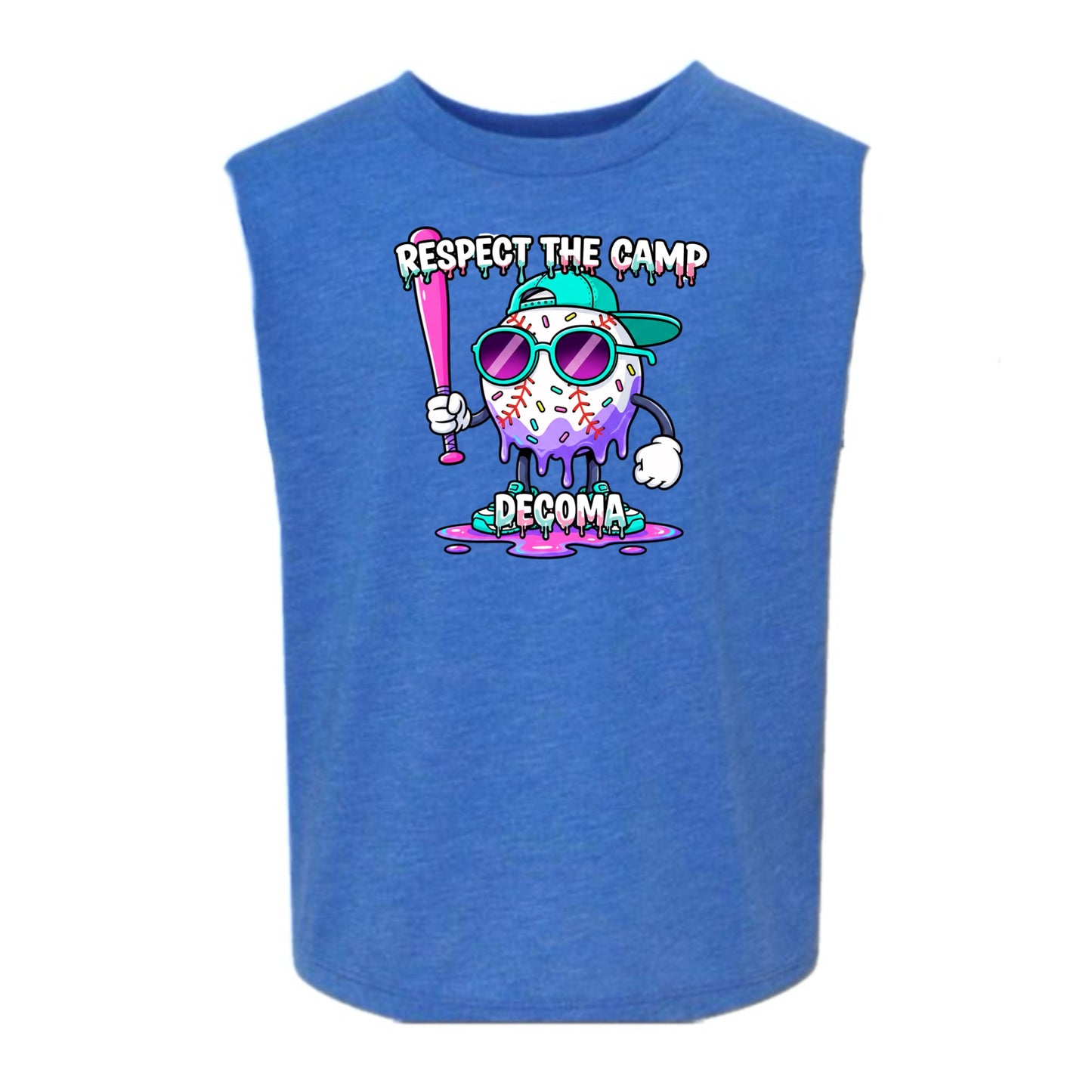 Decoma Boys/adults “Respect the camp” Tank