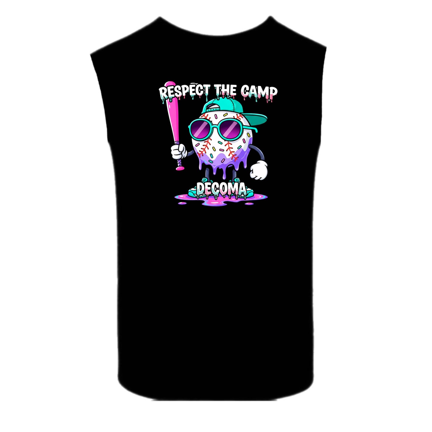 Decoma Boys/adults “Respect the camp” Tank