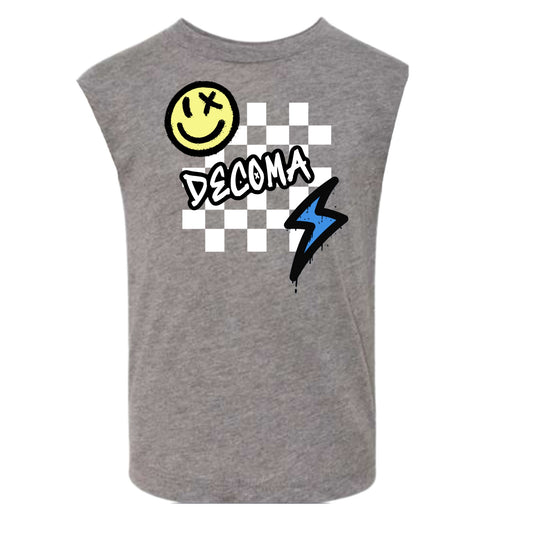 Decoma boys/adults checker tank