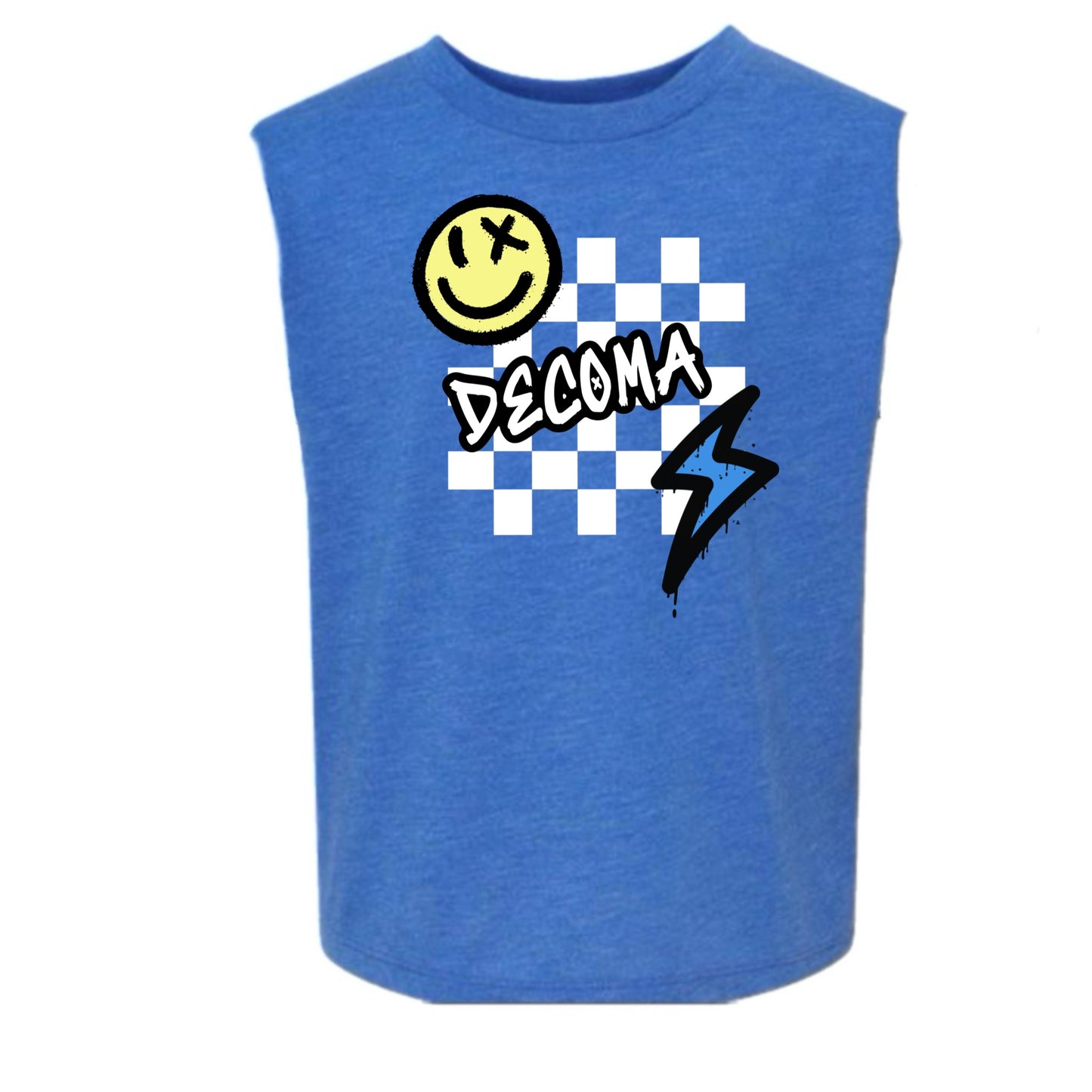 Decoma boys/adults checker tank