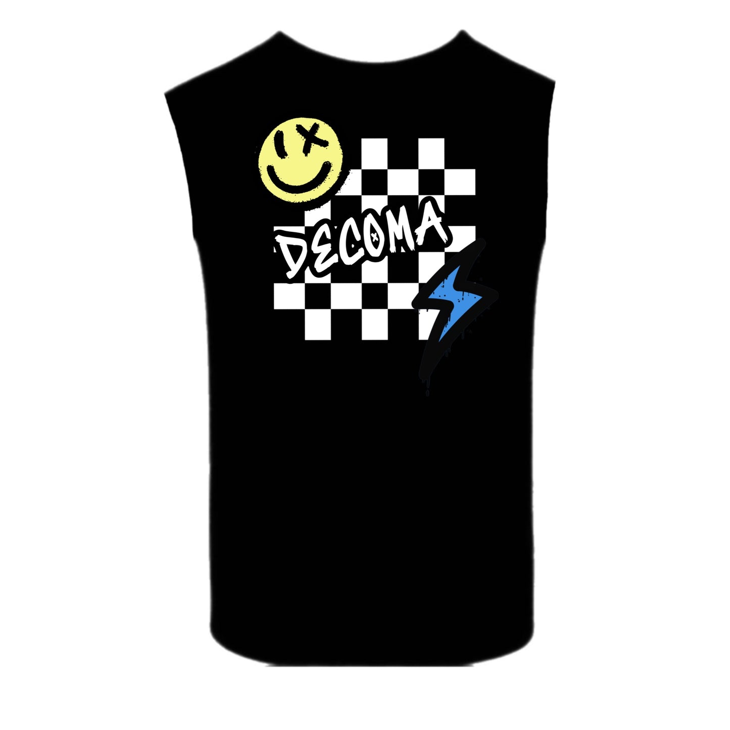 Decoma boys/adults checker tank