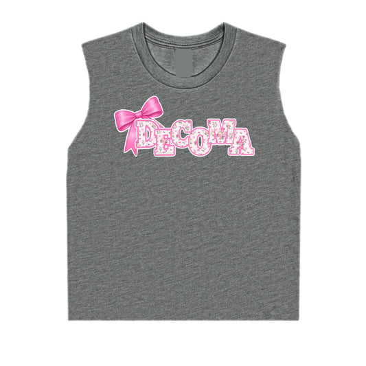 Decoma Girls/women bow tank