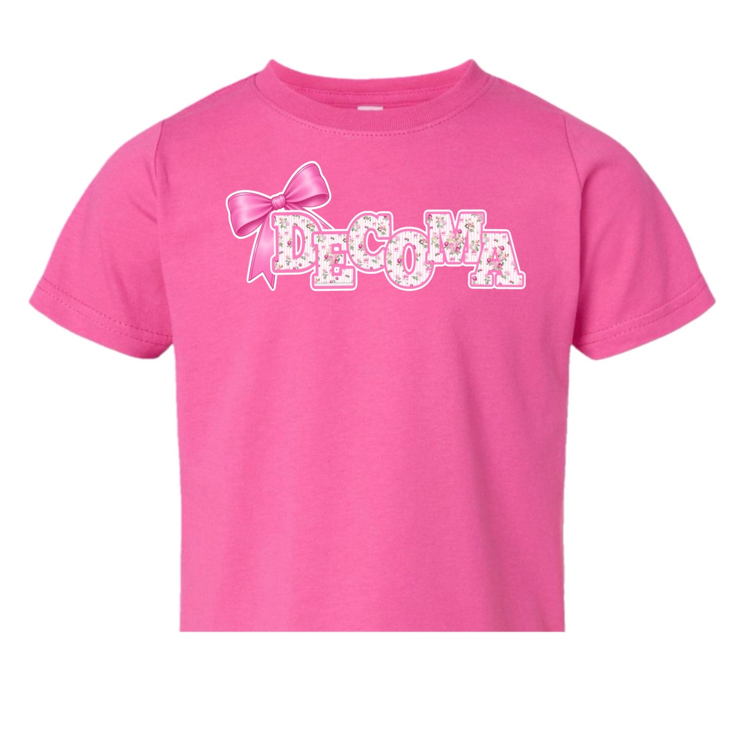 DECOMA Girls/women bow tee