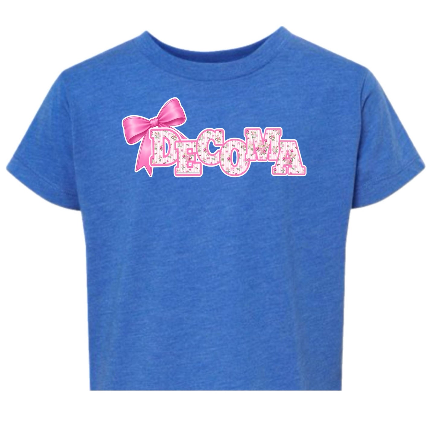 DECOMA Girls/women bow tee