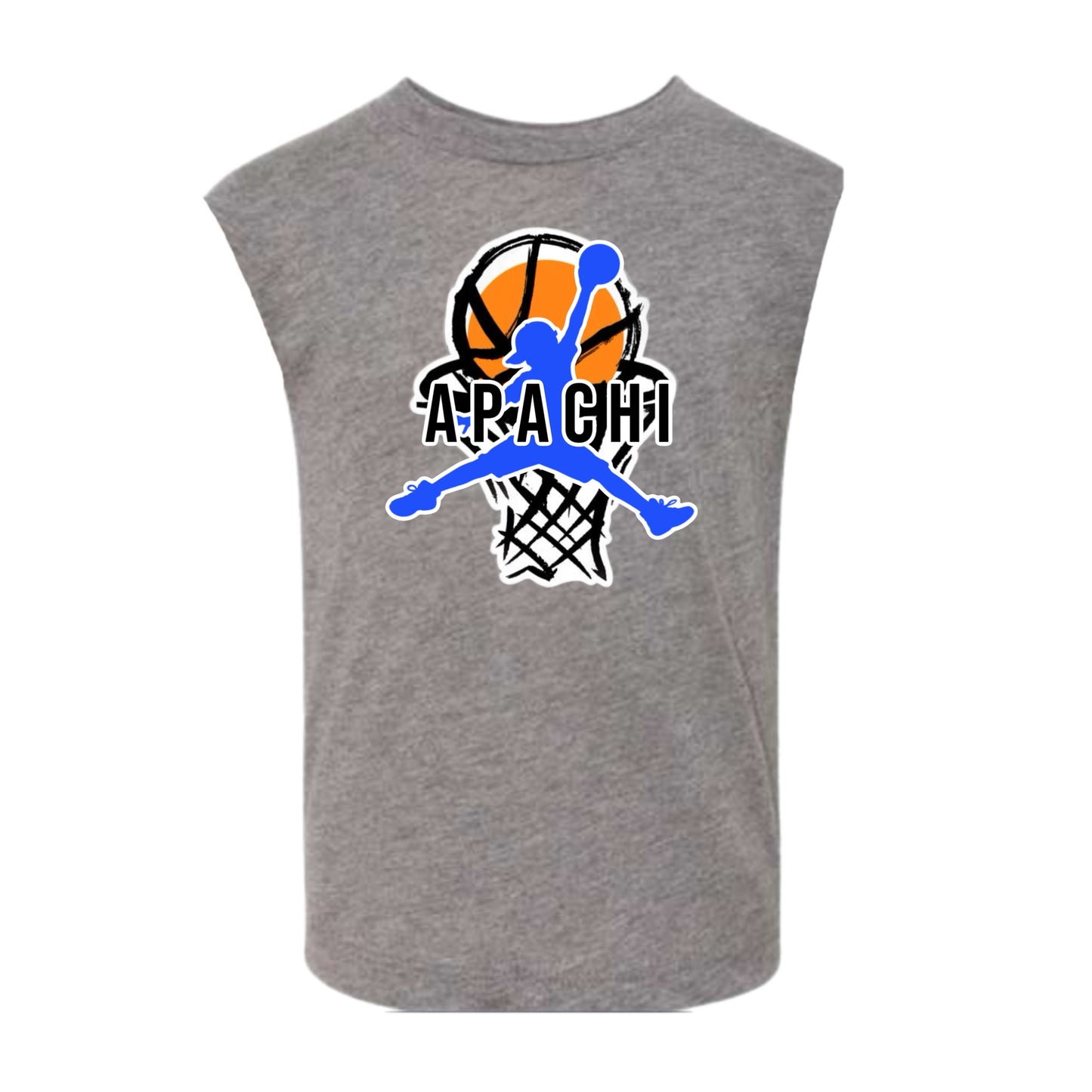 APACHI/ APACHI VILLAGE  boys basketball tank