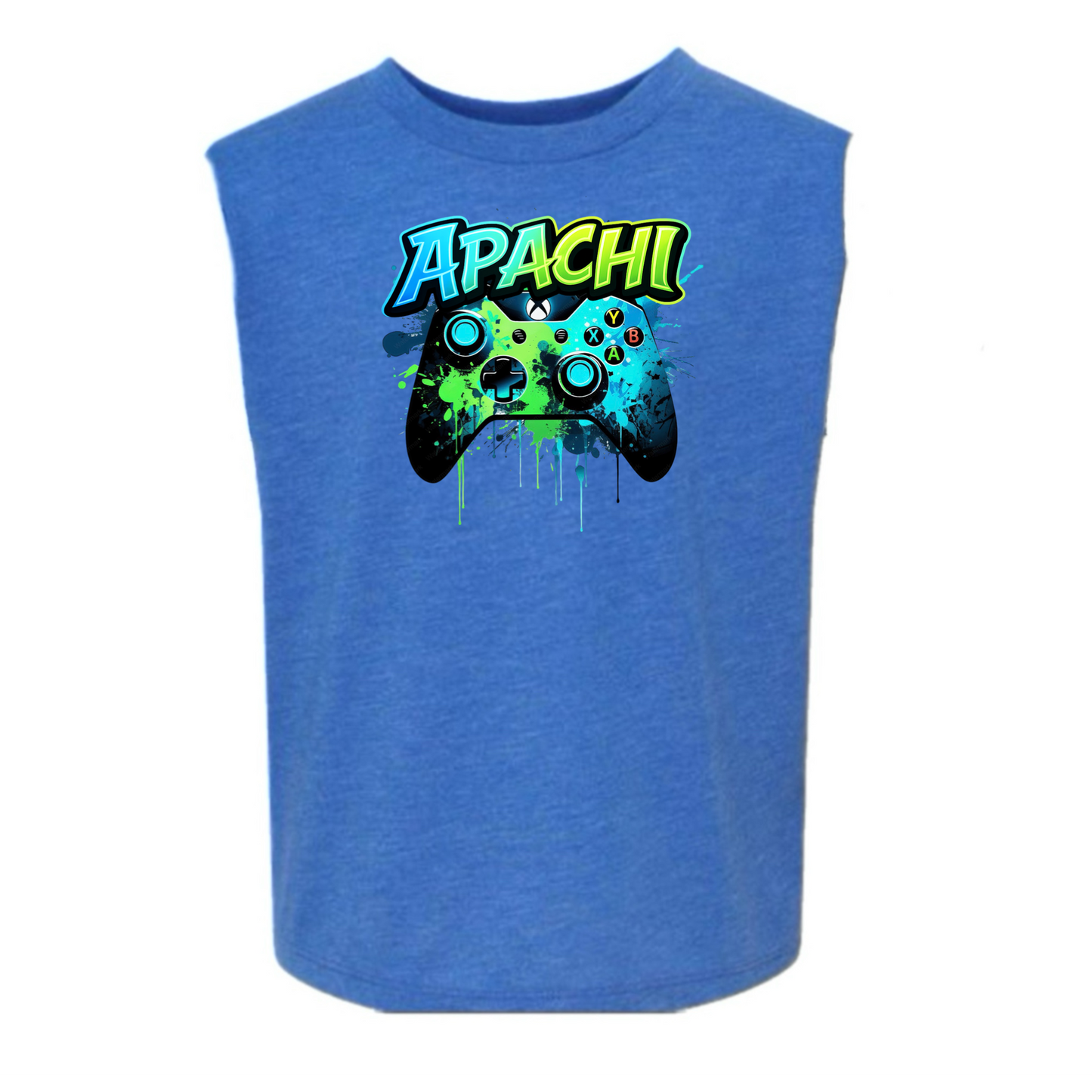 APACHI/ APACHI VILLAGE  boys gamer tank