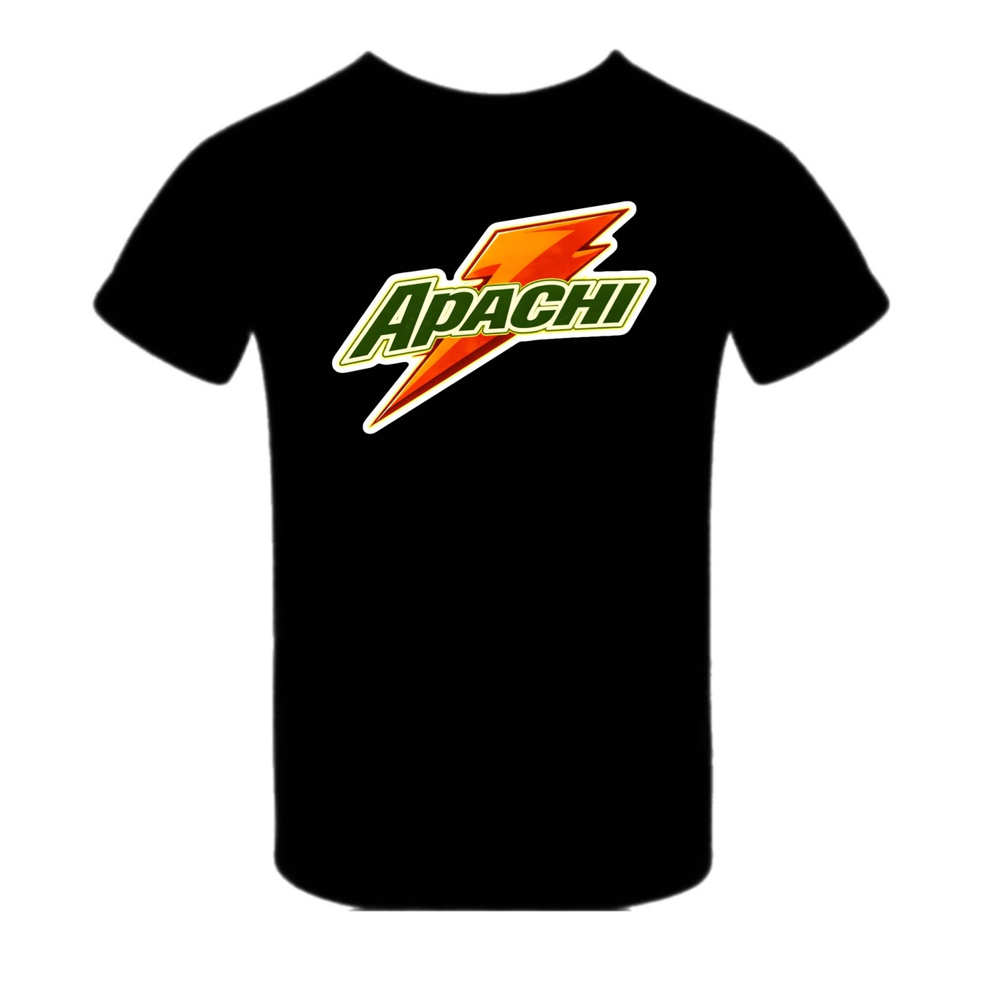 Apachi/ Apachi Village Boys orange bolt tee