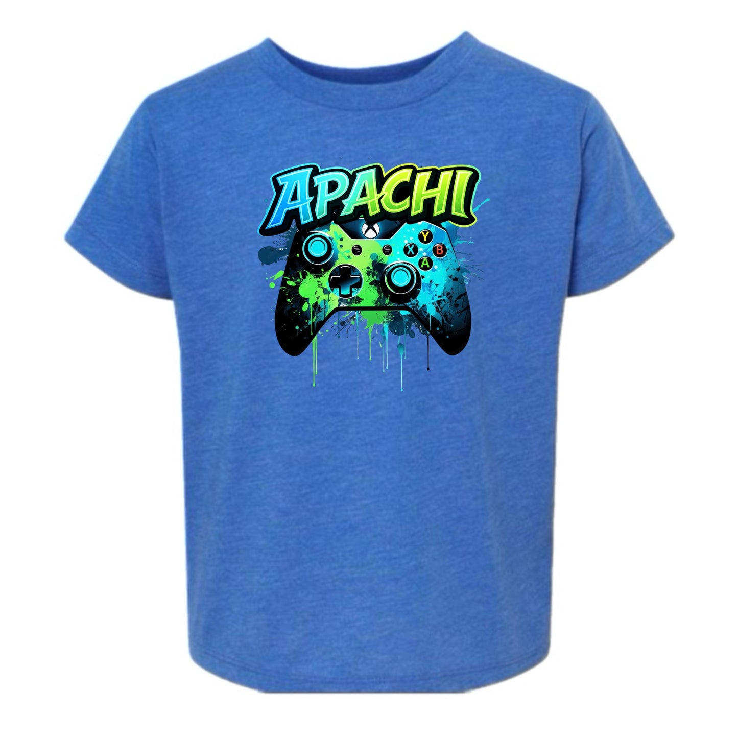 Apachi/ Apachi Village boys gamer tee