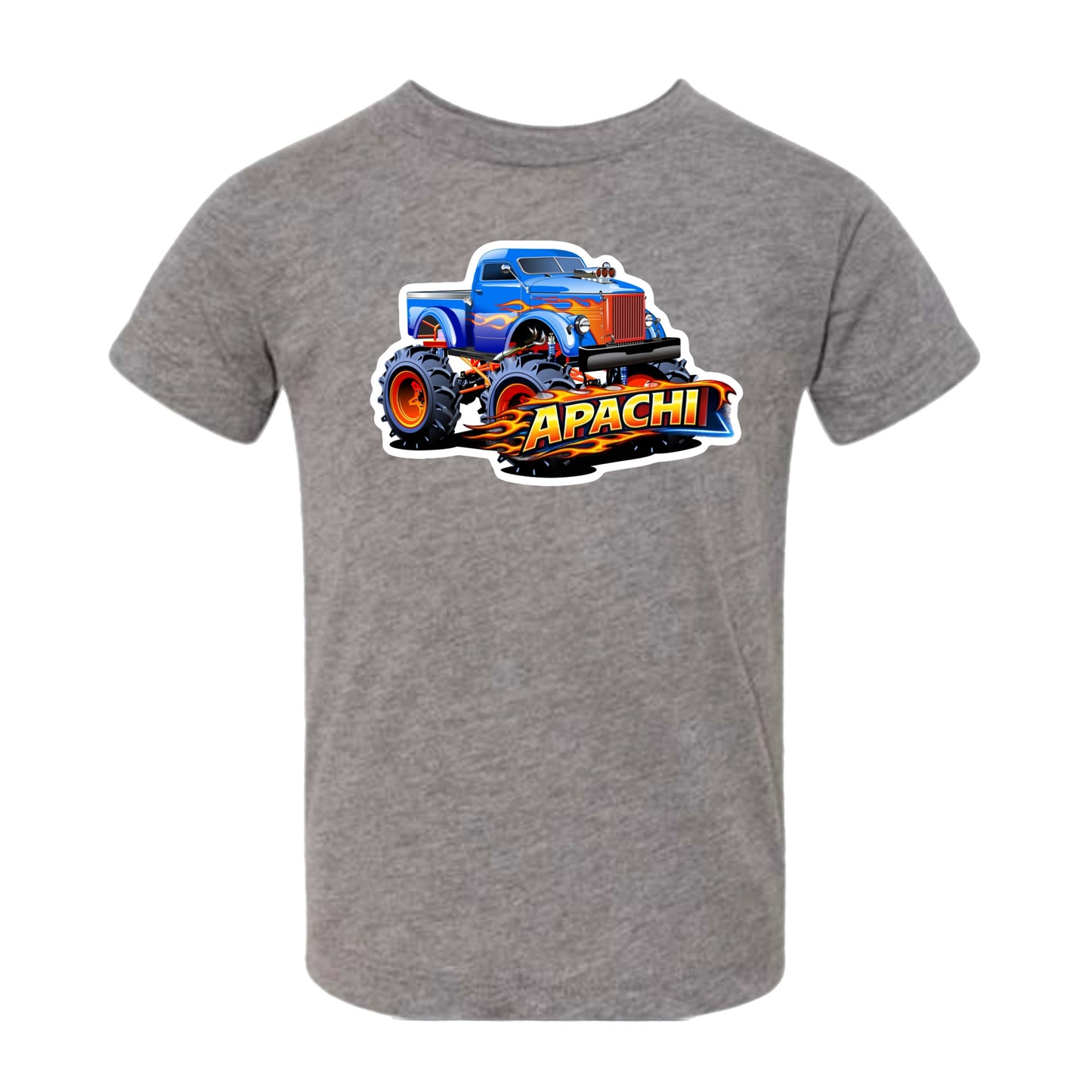 Apachi/ Apachi Village boys monster truck tee