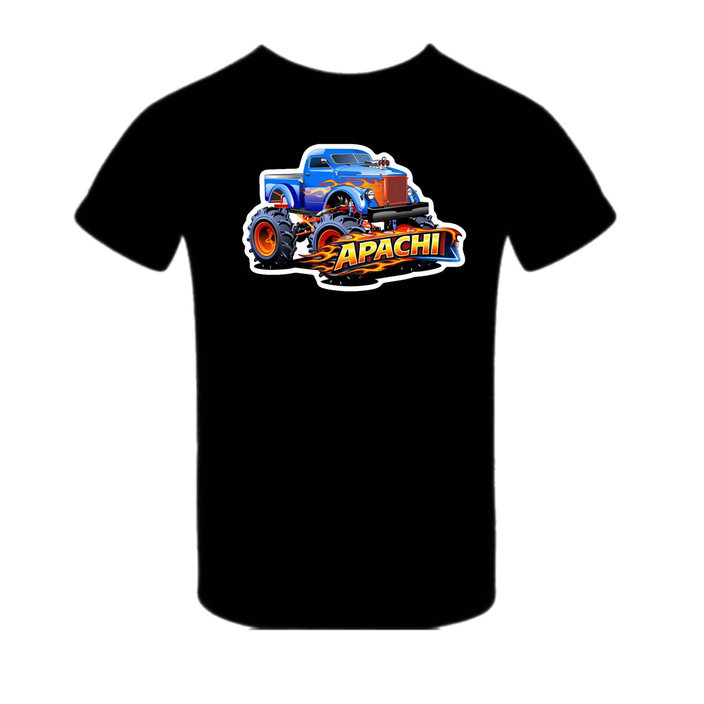 Apachi/ Apachi Village boys monster truck tee