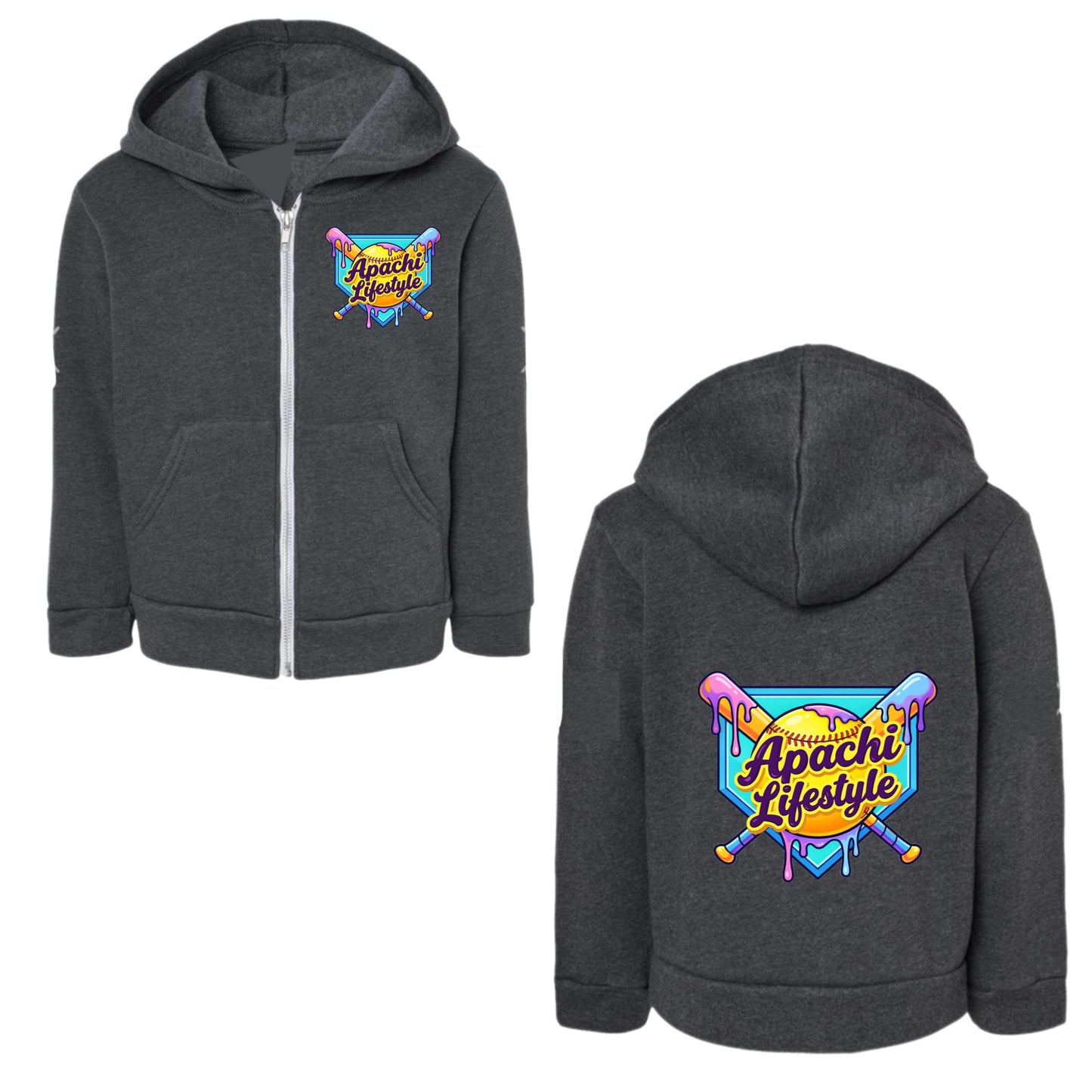 Boys Apachi/ Apachi Village  neon lifestyle hoodie