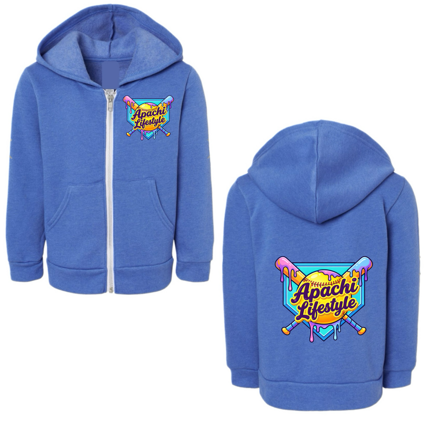 Boys Apachi/ Apachi Village  neon lifestyle hoodie