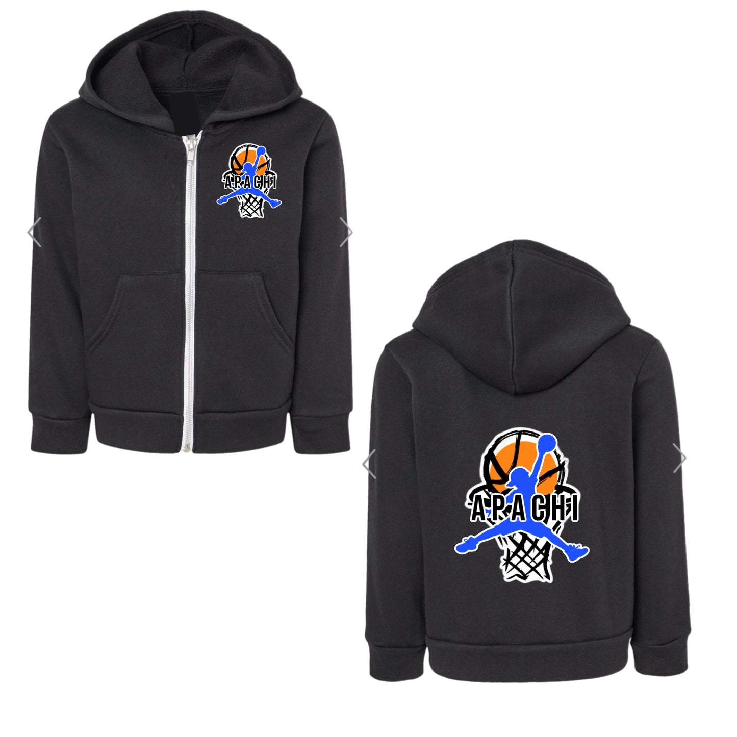 Boys Apachi/ Apachi Village basketball hoodie