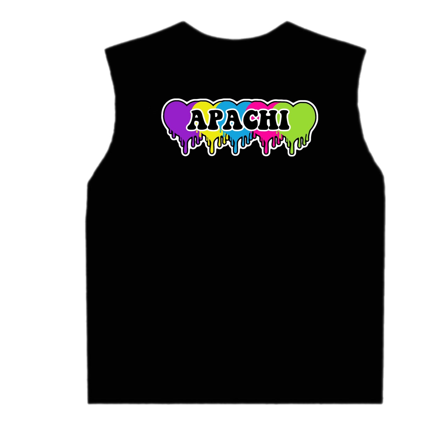 Girls Apachi/Apachi Village neon hearts tank