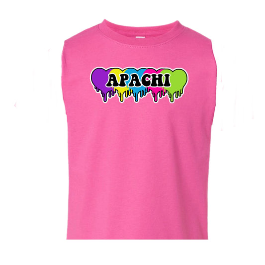 Girls Apachi/Apachi Village neon hearts tank