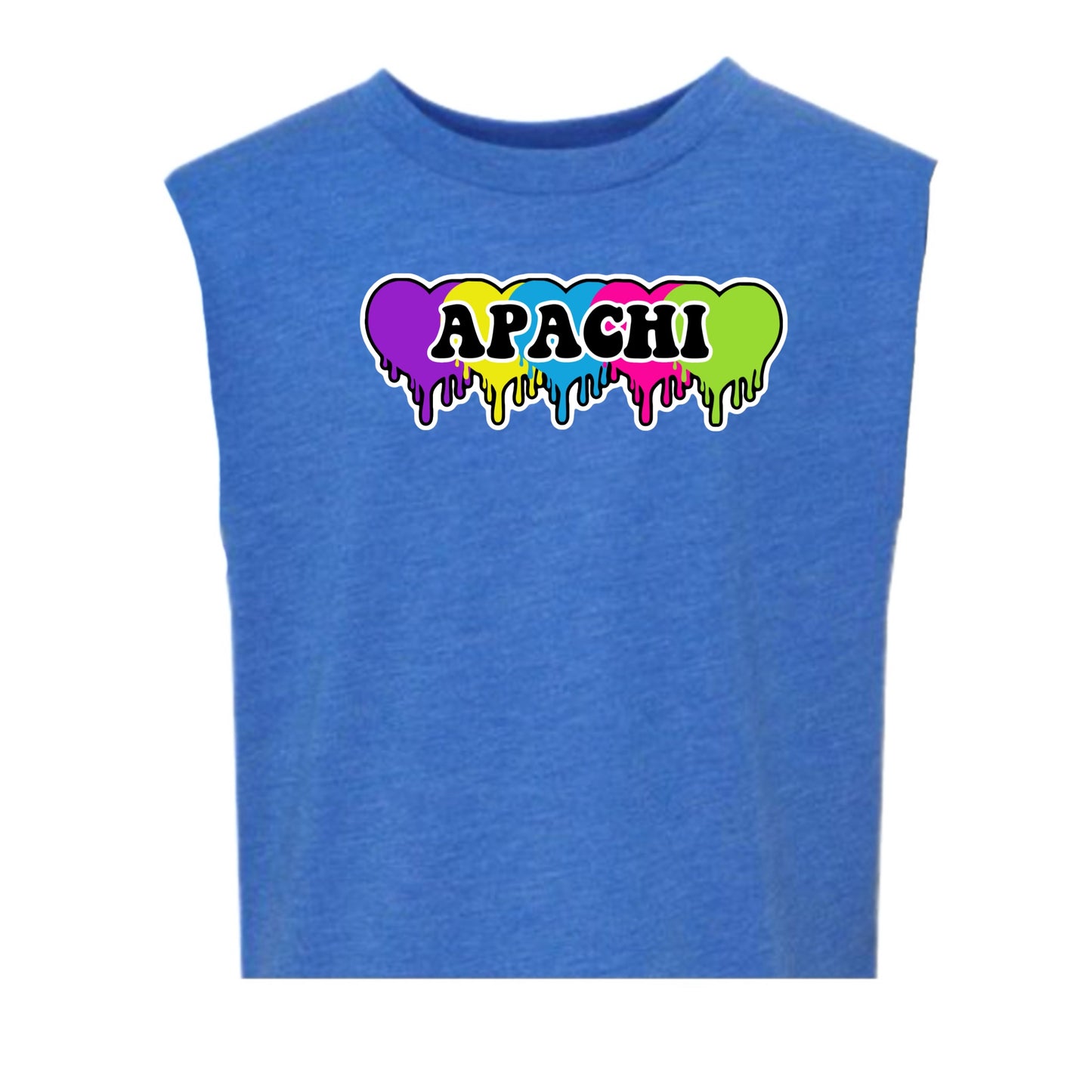 Girls Apachi/Apachi Village neon hearts tank